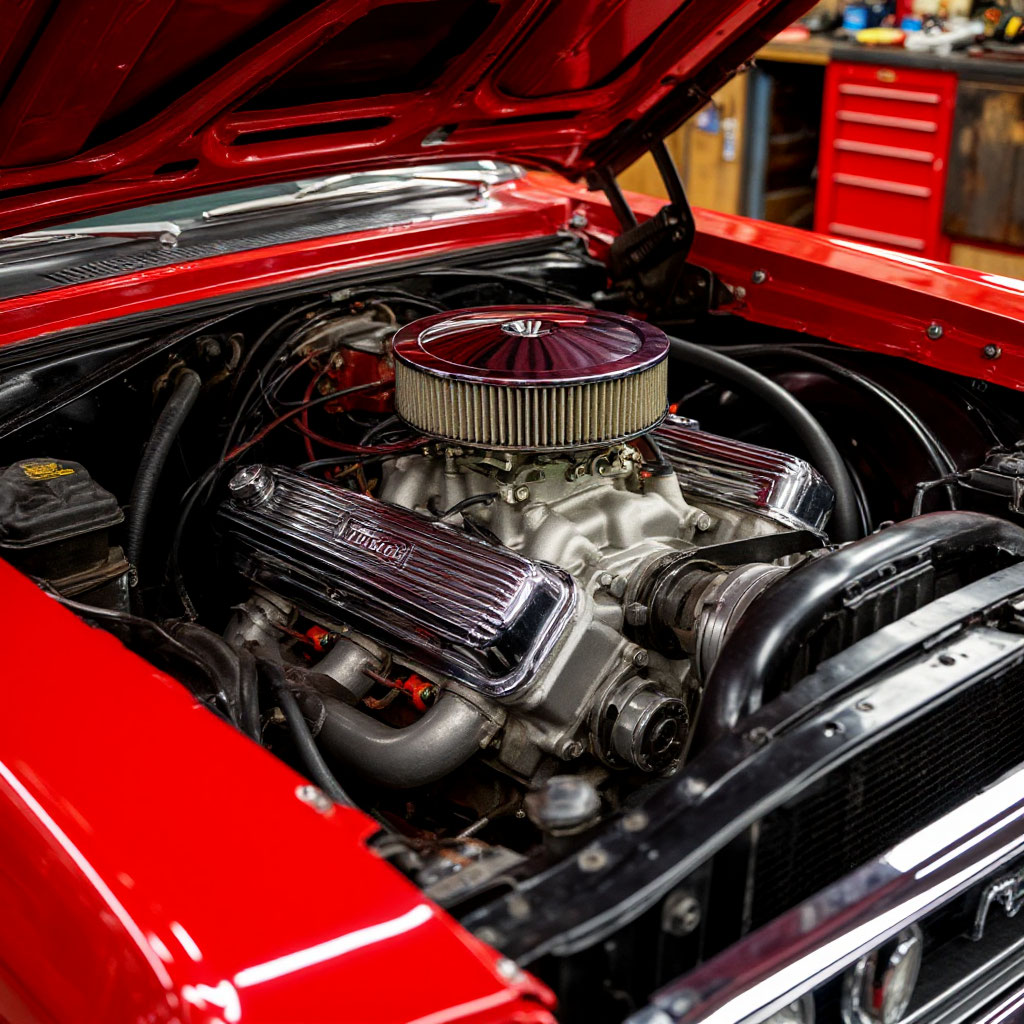 1965 Mustang V8 Power and Performance