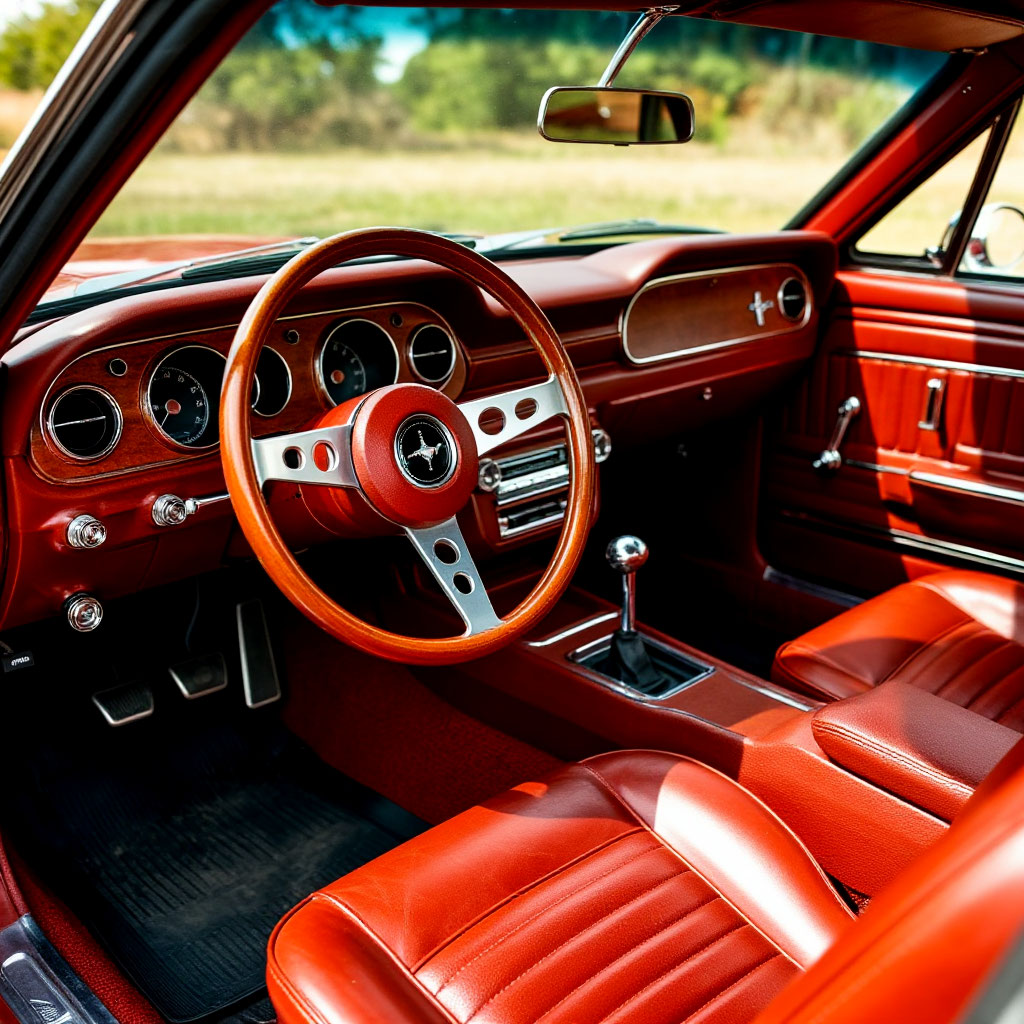 Classic 1965 Mustang Interior Styling