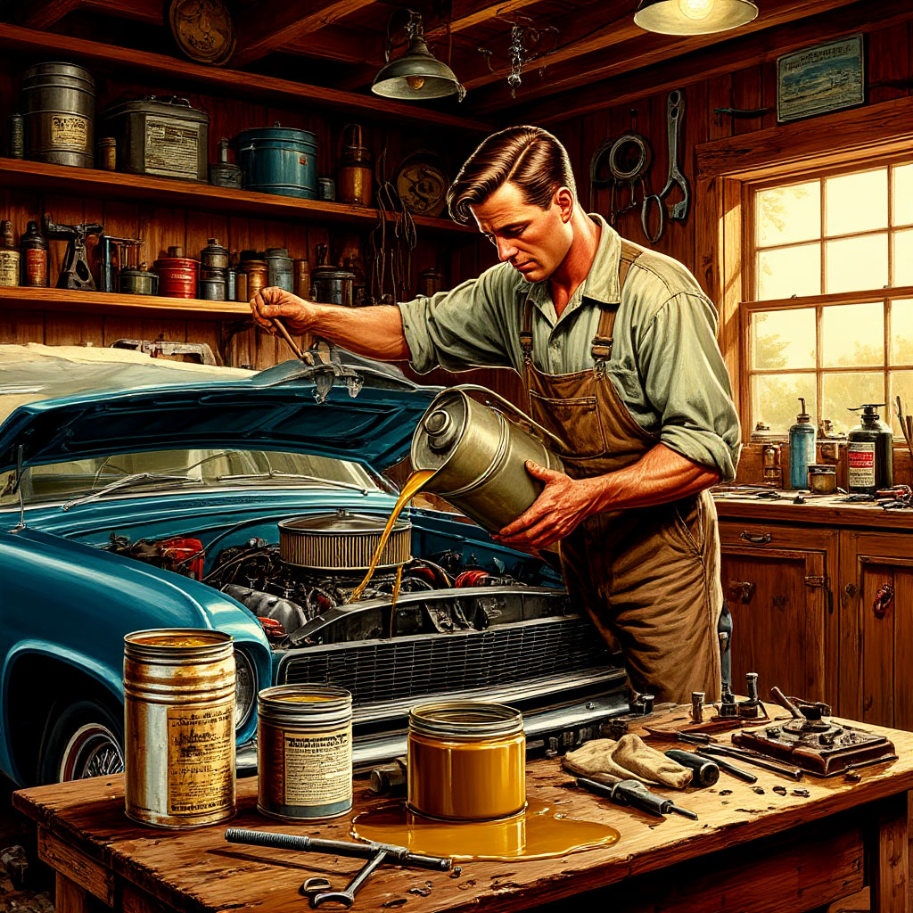 Precision and tradition: servicing a classic engine