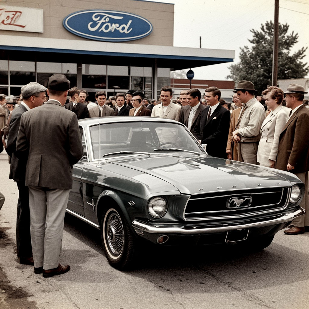 The Birth of the 1965 Ford Mustang Pony Car